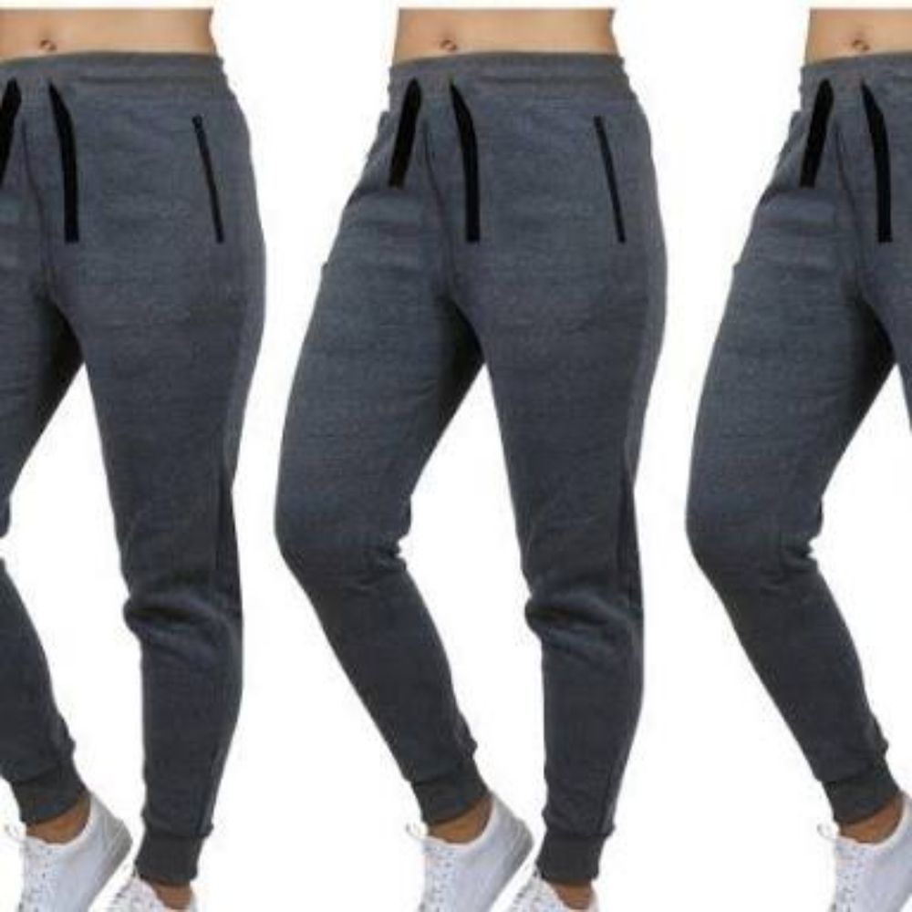 Wicked Stitch Women Loose Fit Joggers Charcoal